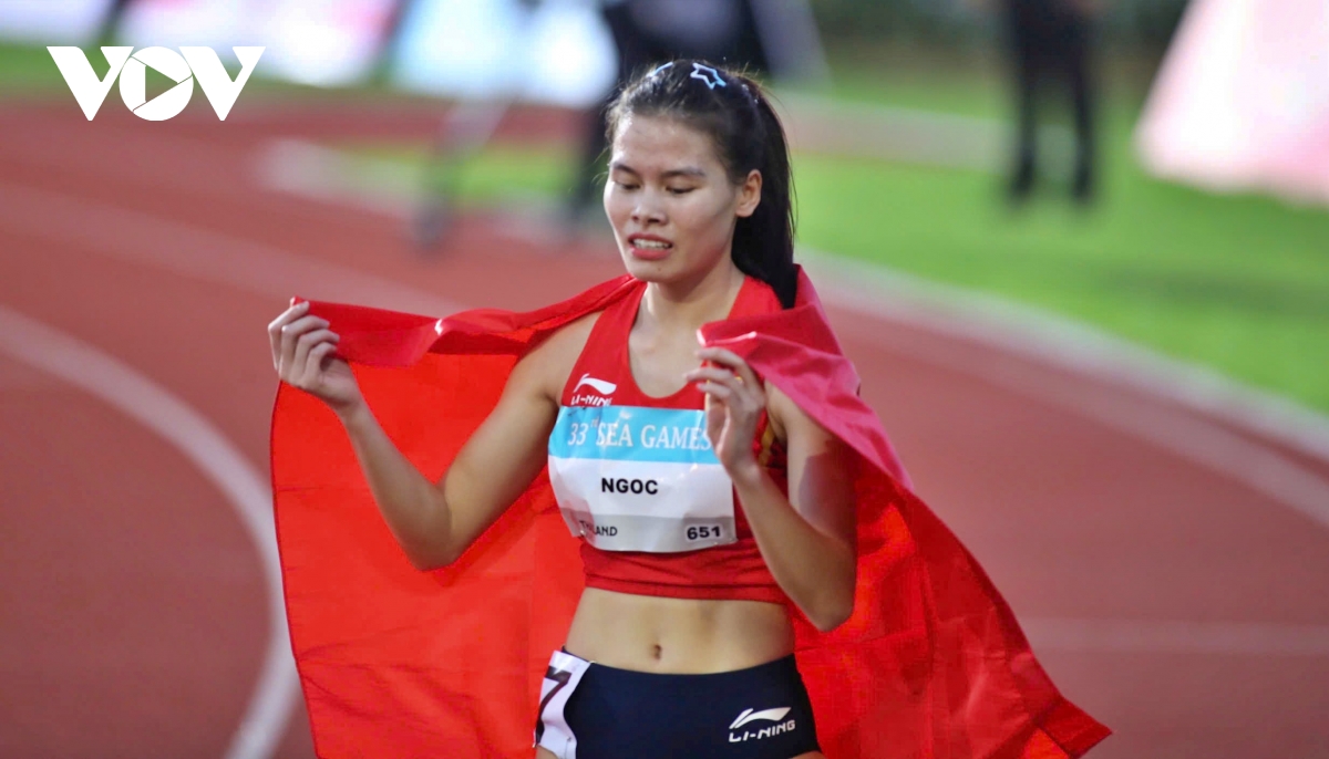 VĐV Gen Z giành HCV, điền kinh Việt Nam trở lại thế thống trị 400m nữ SEA Games